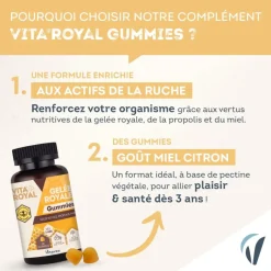 Vita'Royal Gelée royale Vitavea - pot de 30 gummies