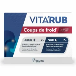 Vita'Rub coups de froid Vitavea - boite de 12 gélules