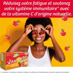 Vitascorbol Acérola 1000 goût fruits rouges