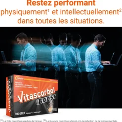 Vitascorbol boost physique intellectuel Cooper - boite de 20 comprimés effervescents