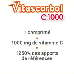 Vitascorbol C1000 vitamine C Cooper