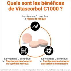 Vitascorbol C1000 vitamine C Cooper