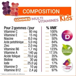 Vitascorbol Gommes kids multivitamines Cooper - pot de 45 gommes