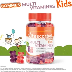 Vitascorbol Gommes kids multivitamines Cooper - pot de 45 gommes