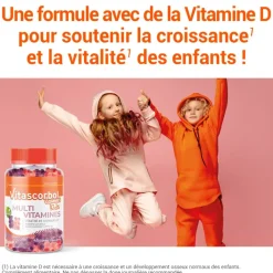 Vitascorbol Gommes kids multivitamines Cooper - pot de 45 gommes