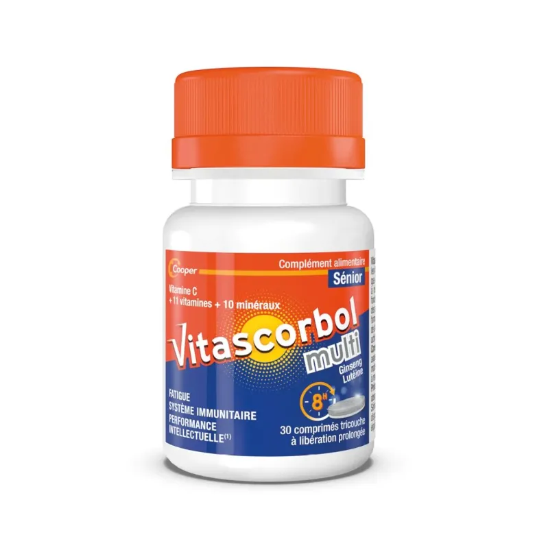Vitascorbol Multi tricouches – 30 comprimés