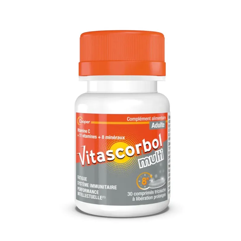 Vitascorbol Multi tricouches – 30 comprimés