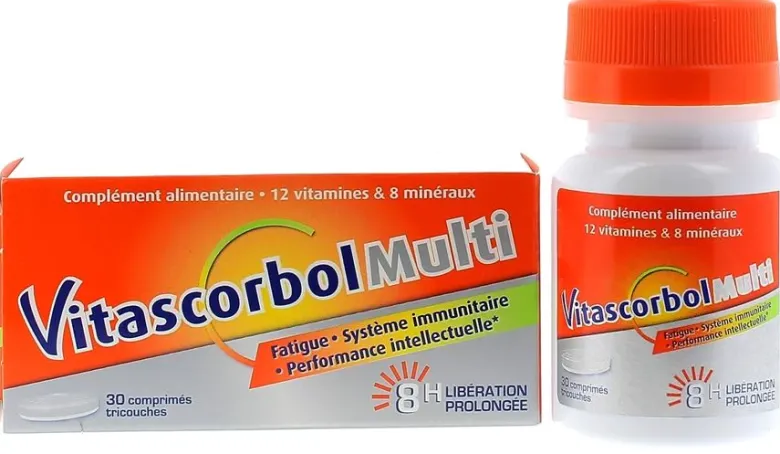 Vitascorbol Multi tricouches – 30 comprimés