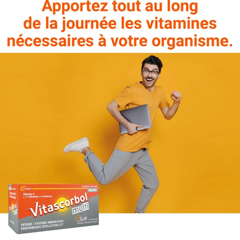 Vitascorbol Multi tricouches – 30 comprimés