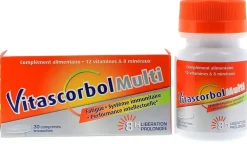 Vitascorbol Multi tricouches – 30 comprimés