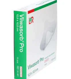 Vliwasorb pro super-absorbant non adhésif Velpeau Lohmann & Rausher - boite de 10 pansements