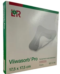 Vliwasorb pro super-absorbant non adhésif Velpeau Lohmann & Rausher - boite de 10 pansements