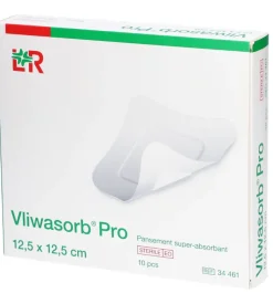 Vliwasorb pro super-absorbant non adhésif Velpeau Lohmann & Rausher - boite de 10 pansements
