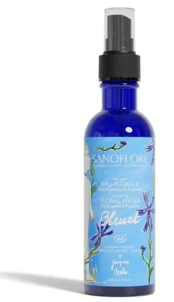Véritable eau florale bleue bio Sanoflore - spray de 200ml