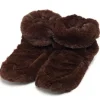 Warmies boots bouillottes grain de millet micro-ondable Soframar - 1 paire de chaussons
