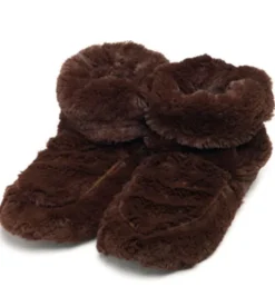 Warmies boots bouillottes grain de millet micro-ondable Soframar - 1 paire de chaussons