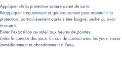 Waterlover Lait solaire protection et hydratation SPF30 Biotherm