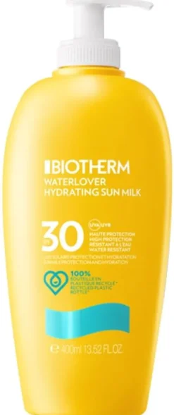 Waterlover Lait solaire protection et hydratation SPF30 Biotherm