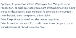 Waterlover Sun Milk SPF30 Biotherm - flacon-pompe de 200 ml