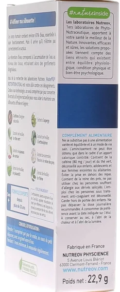 WaterPill Rétention d'eau Nutreov – 30 comprimés