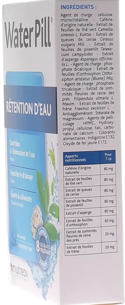 WaterPill Rétention d'eau Nutreov – 30 comprimés