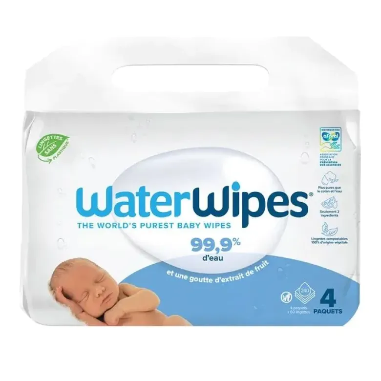 Waterwipes lingettes pour bébés
