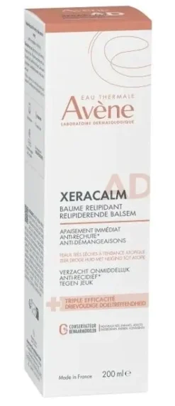 XeraCalm AD baume relipidant Avène – tube 200 ml