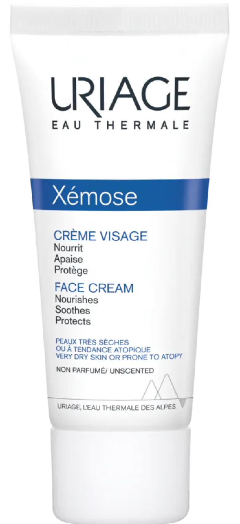 Xémose C8+ soin visage nourrissant apaisant Uriage - tube de 40ml