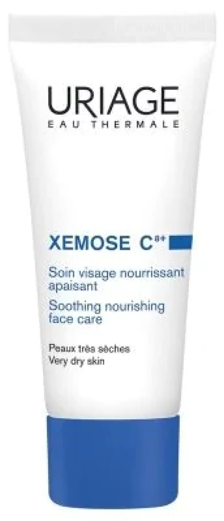 Xémose C8+ soin visage nourrissant apaisant Uriage - tube de 40ml