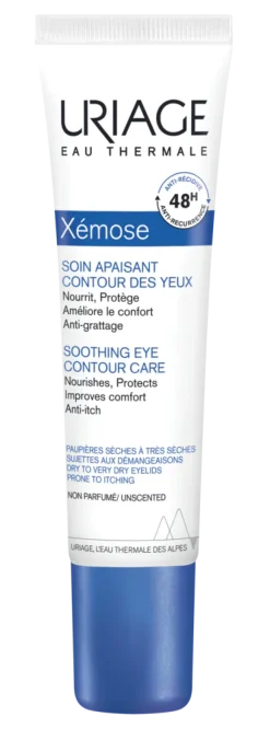 Xémose Soin apaisant contour des yeux Uriage - tube de 15 ml