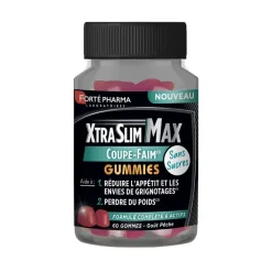 XtraSlim Max Gummies coupe-faim Forté Pharma - pot de 60 gummies