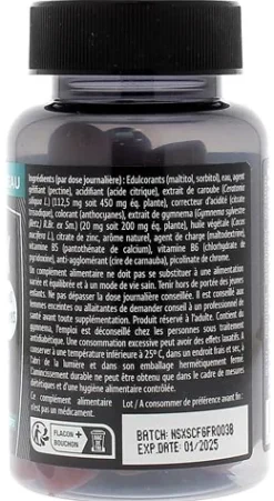 XtraSlim Max Gummies coupe-faim Forté Pharma - pot de 60 gummies
