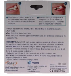 XyliMelts Comprimé adhésive contre la bouche sèche saveur menthe douce - boîte de 40 comprimés