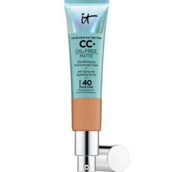 Your Skin But Better CC+ Cream Oil Free Matte CC Crème correctrice haute couvrance anti-pores apparents SPF40 It Cosmetics - tube de 32 ml