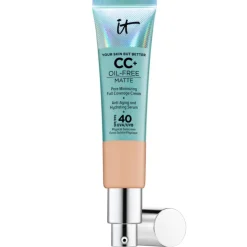 Your Skin But Better CC+ Cream Oil Free Matte CC Crème correctrice haute couvrance anti-pores apparents SPF40 It Cosmetics - tube de 32 ml