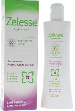 Zelesse soin intime actif - flacon de 250 ml