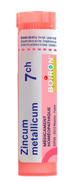 ZINCUM METALLICUM granules Boiron - tube 4 g