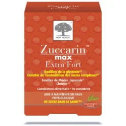 Zuccarin max extra fort New Nordic - boîte de 90 comprimés