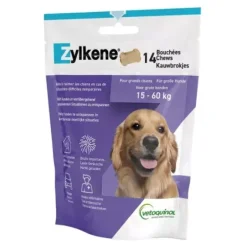 Zylkene bouchées chien de 15 à 60kg Vetoquinol - sachet de 14 bouchées