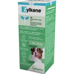 Zylkène chiens de 10-30kg Vetoquinol - boite de 30 gélules