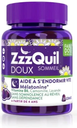 ZzzQuil Doux Sommeil - pot de 30 gommes